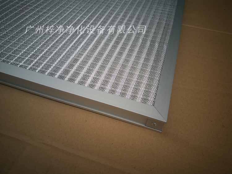 鋁網(wǎng)初效過(guò)濾器主要應(yīng)用于耐酸堿、耐高溫場(chǎng)所。